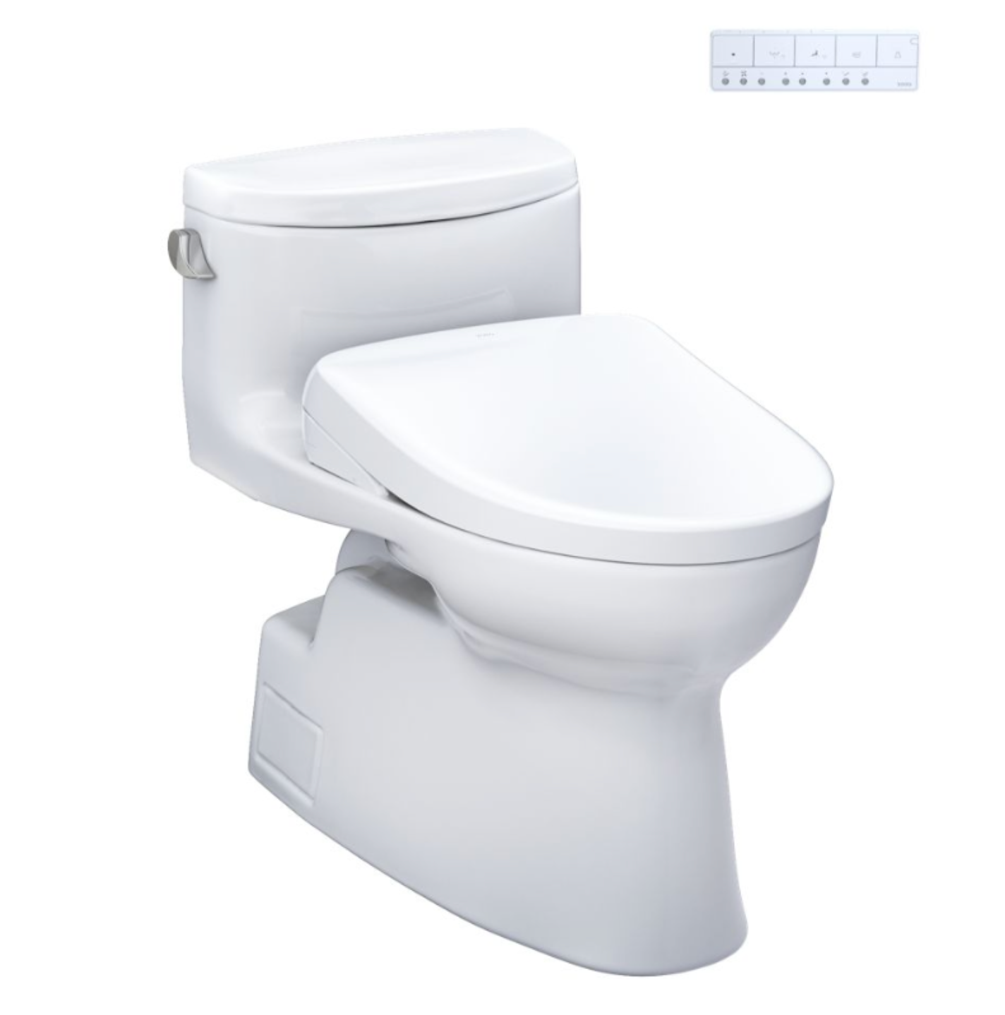 Toto Carolina II - Washlet®+ S7/S7A - One-Piece Toilet - 1.28 GpF  - Universal Height