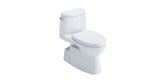 Toto Carlyle II One-Piece Toilet, 1.28 Gpf, Elongated Bowl - Washlet+ Connection - Universal Height