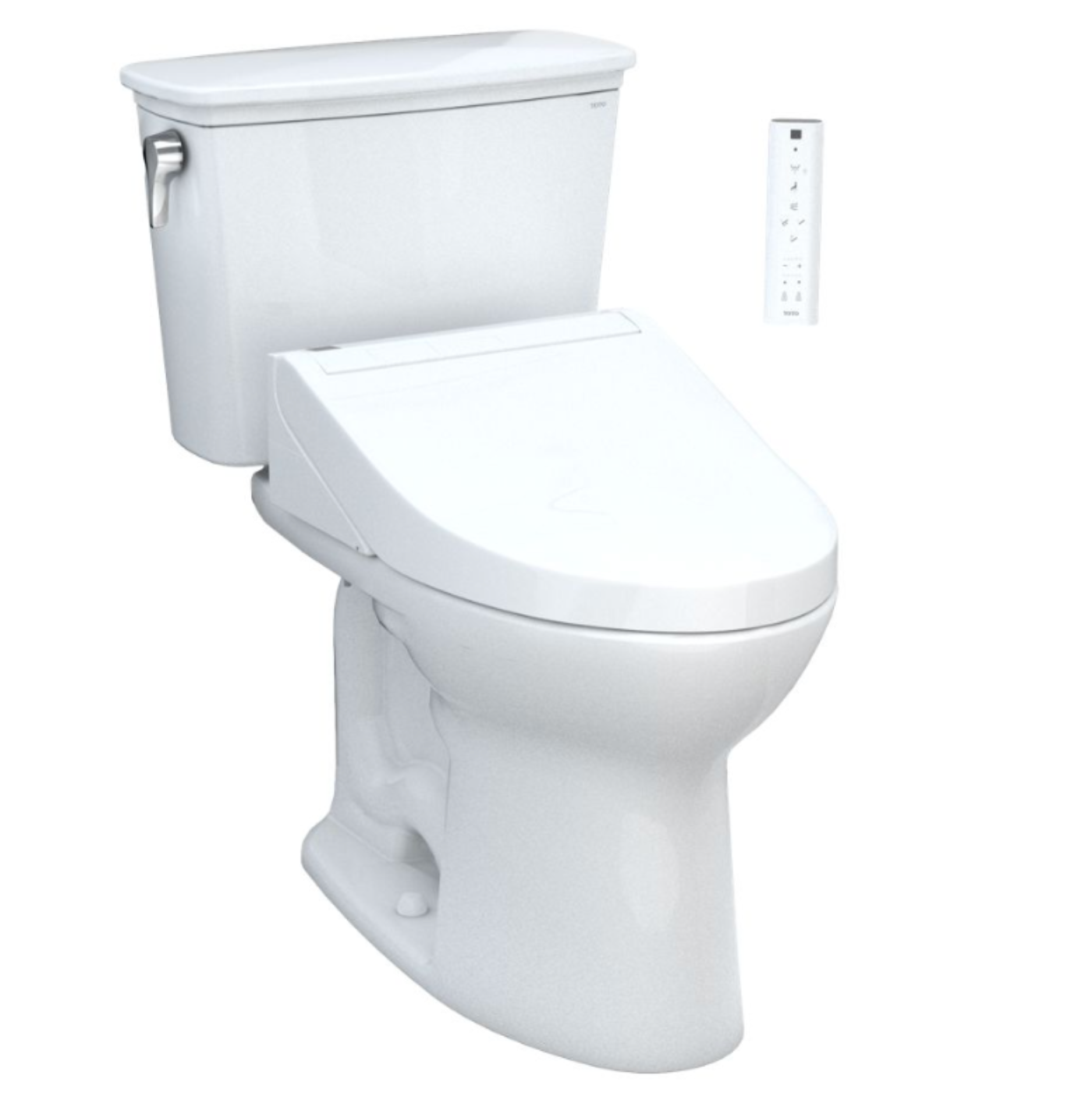 Toto Drake Transitional - Washlet®+ C2/C5 - Two-Piece Toilet - 1.28 GpF  - Universal Height