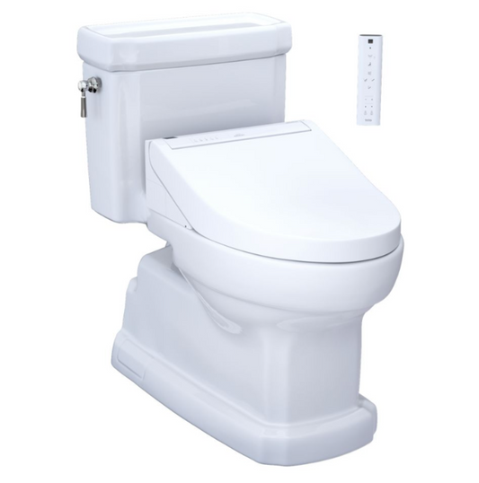 Toto Guinevere - Washlet®+ C2/C5 - One-Piece Toilet - 1.28 GpF  - Universal Height