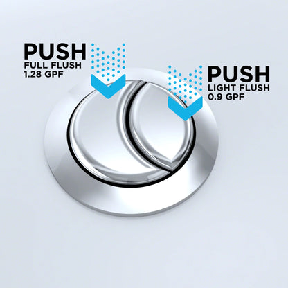 TOTO Aquia IV Washlet+ C5 One-Piece 1.28 & .9 Gpf