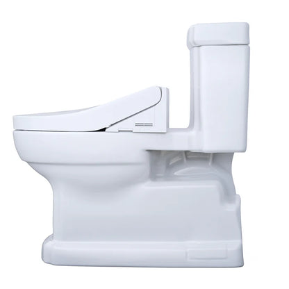 TOTO MW9743084CEFG#01 WASHLET+ Guinevere 1.28 GPF Toilet with C5 Bidet Seat - Cotton White