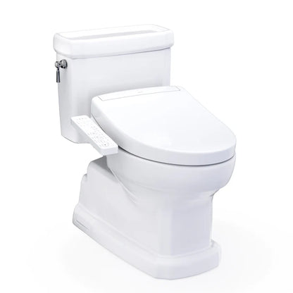 TOTO MW9743346CEFG#01 WASHLET+ Guinevere 1.28 GPF Toilet with S2 Bidet Seat - Cotton White