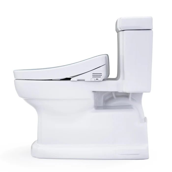 TOTO MW9743346CEFG#01 WASHLET+ Guinevere 1.28 GPF Toilet with S2 Bidet Seat - Cotton White