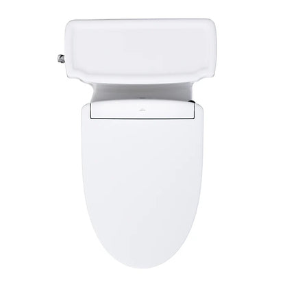 TOTO MW9743446CEFG#01 WASHLET+ Guinevere 1.28 GPF Toilet with S5 Bidet Seat - Cotton White
