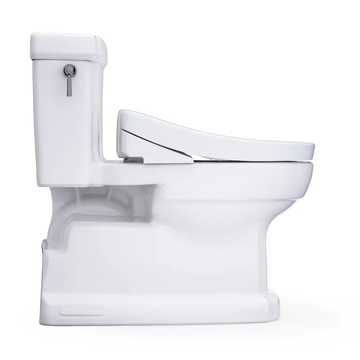 TOTO MW9743446CEFG#01 WASHLET+ Guinevere 1.28 GPF Toilet with S5 Bidet Seat - Cotton White