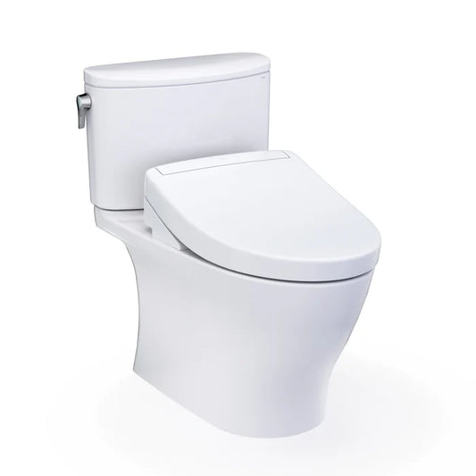TOTO MW4423446CEFG#01 Washlet+ Nexus Two-Piece 1.28 GPF Toilet with S5 Bidet Seat