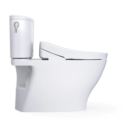 TOTO MW4423446CEFG#01 Washlet+ Nexus Two-Piece 1.28 GPF Toilet with S5 Bidet Seat