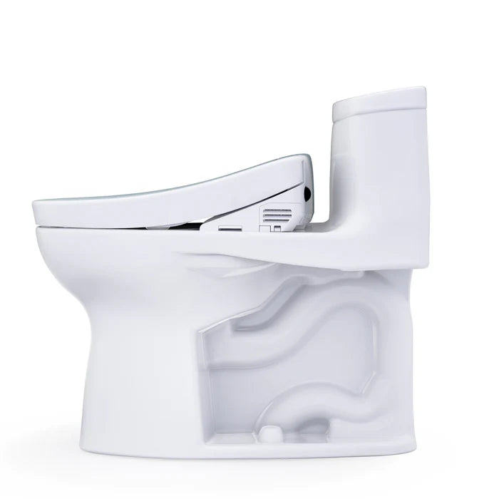TOTO Supreme II One-Piece Elongated Universal Height Toilet with Washlet+ S2 or S5 Bidet Seat MW6343346CEFG#01, MW6343446CEFG#01
