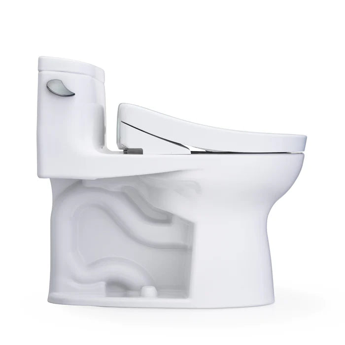 TOTO Supreme II One-Piece Elongated Universal Height Toilet with Washlet+ S2 or S5 Bidet Seat MW6343346CEFG#01, MW6343446CEFG#01