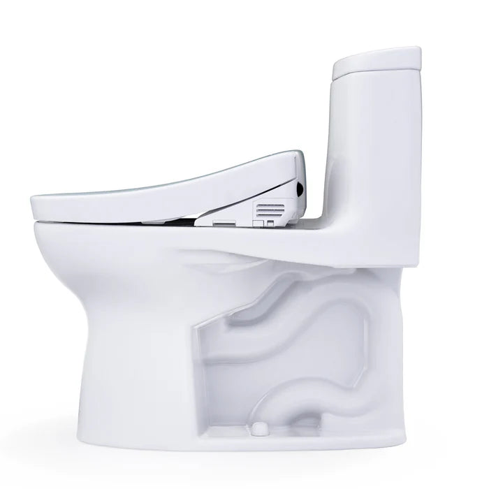 TOTO UltraMax II One-Piece Elongated Universal Height Toilet with Washlet+ S2 or S5 Bidet Seat MW6043346CEFG#01, MW6043446CEFG#01