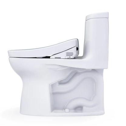 TOTO UltraMax II One-Piece Elongated Universal Height Toilet with Washlet+ S2 or S5 Bidet Seat MW6043346CEFG#01, MW6043446CEFG#01