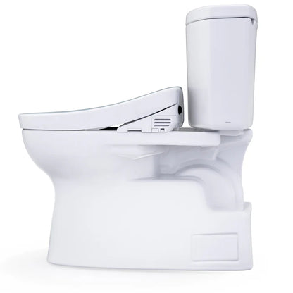 TOTO Vespin II Elongated Universal Height Toilet with Washlet+ S2 or S5 Bidet Seat MW4743346CEFG#01, MW4743446CEFG#01
