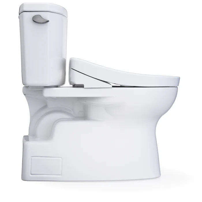 TOTO Vespin II Elongated Universal Height Toilet with Washlet+ S2 or S5 Bidet Seat MW4743346CEFG#01, MW4743446CEFG#01