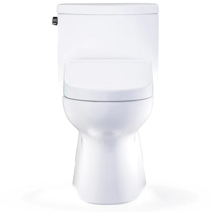 TOTO Vespin II Elongated Universal Height Toilet with Washlet+ S2 or S5 Bidet Seat MW4743346CEFG#01, MW4743446CEFG#01