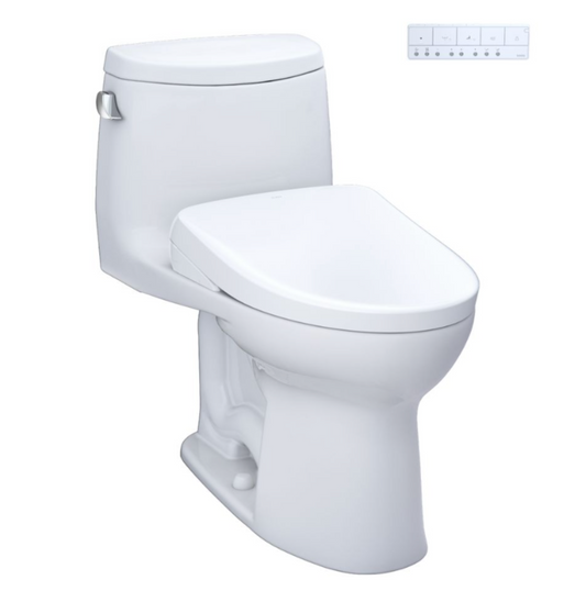 Toto UltraMax II  - Washlet®+ S7/S7A - One-Piece Toilet - 1.28 GpF  - Universal Height