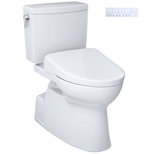 Toto Vespin II 1G - Washlet®+ S7/S7A Two-Piece Toilet - 1.0 Gpf - Universal Height
