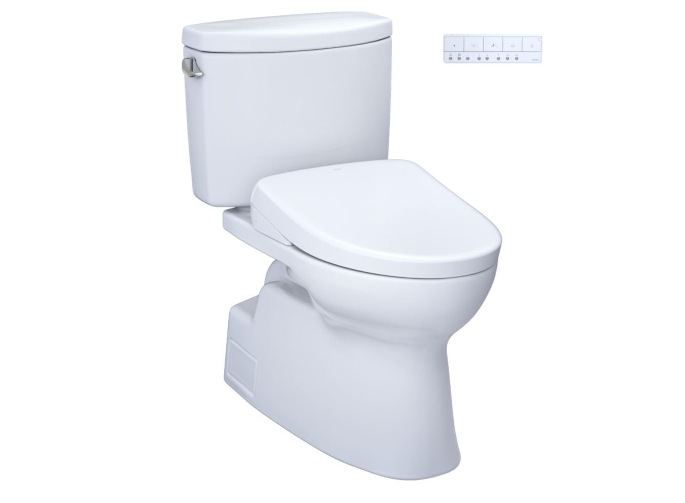 Toto Vespin II - Washlet®+ S7/S7A - Two-Piece Toilet - 1.28 Gpf - Universal Height