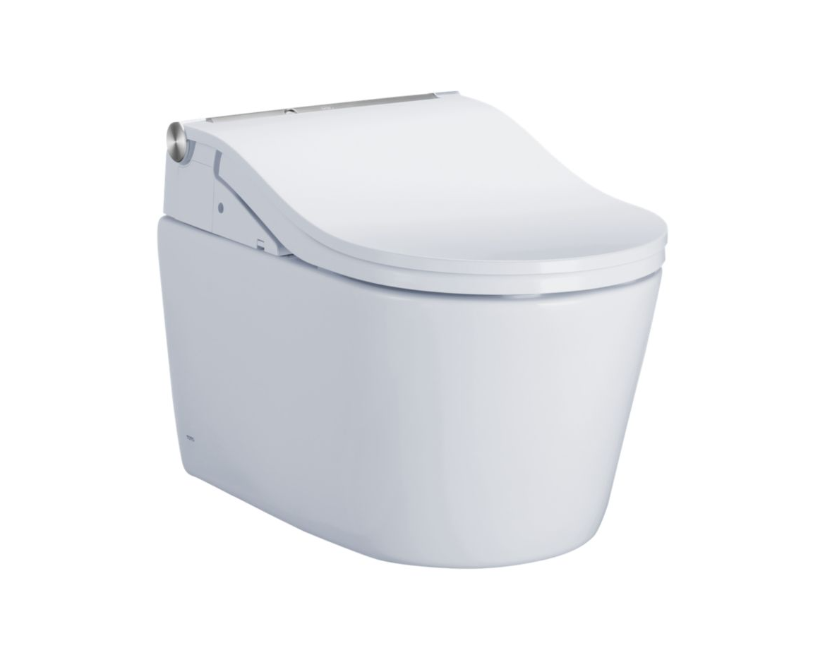 Toto RP Washlet®+ RW Wall Hung Toilet - 1.28 GPF & 0.9 GPF - Auto Open/Close