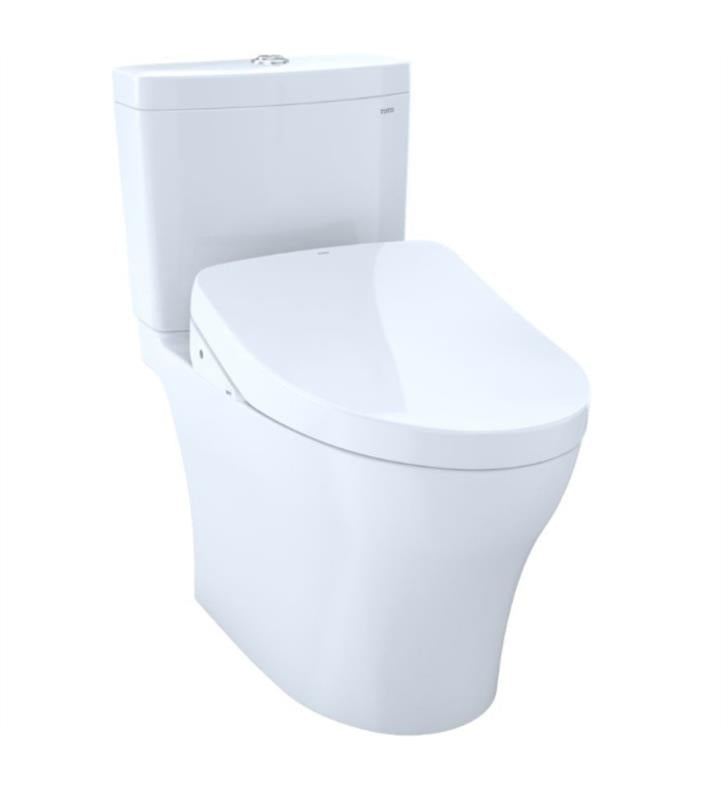 Toto Aquia® IV - Washlet®+ S550E Two-Piece Toilet - 1.28 Gpf & 0.8 Gpf - Universal Height