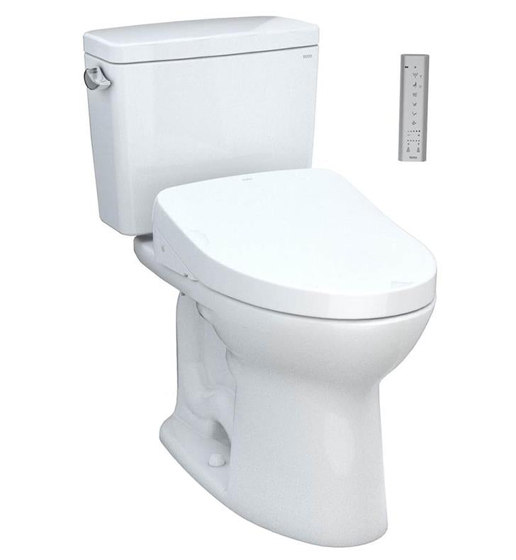 Toto Drake® - Washlet®+ S550e Two-Piece Toilet - 1.28 Gpf - Universal Height