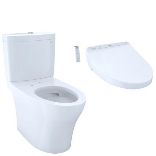 Toto Aquia® IV Two-Piece Toilet with Washlet K300 - 1.28 Gpf & 0.8 Gpf - Universal Height