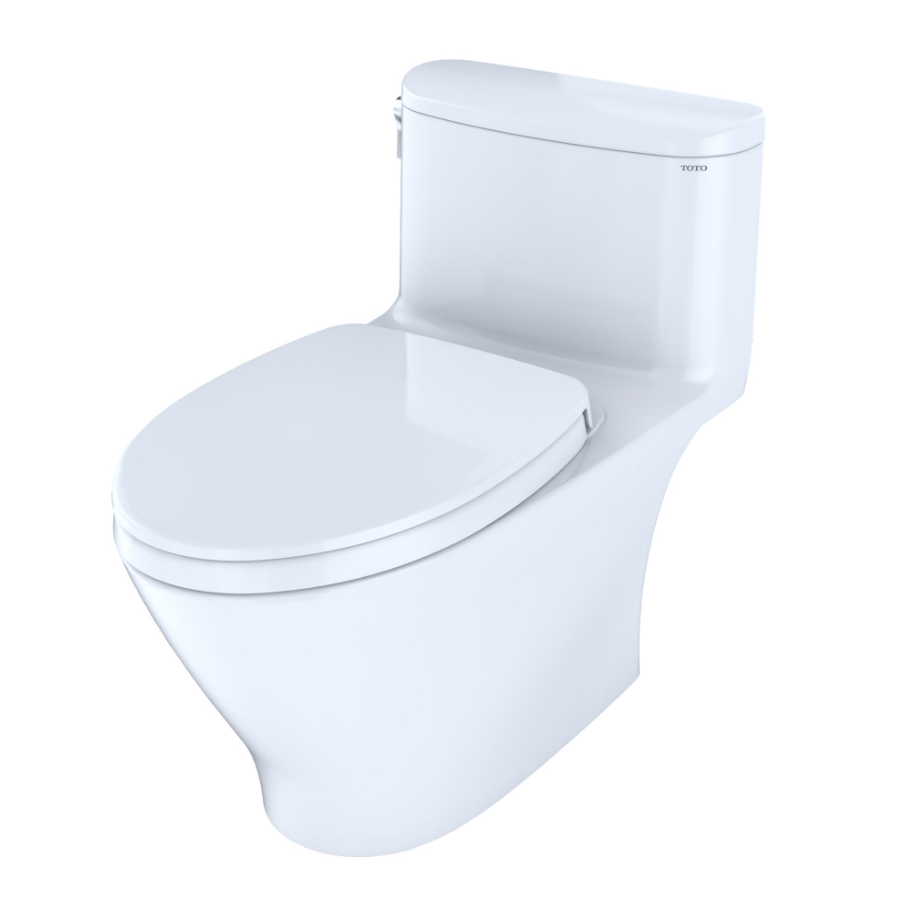 Toto Nexus One-Piece Toilet, 1.28 Gpf, Elongated Bowl - Washlet+ Connection - Less Seat